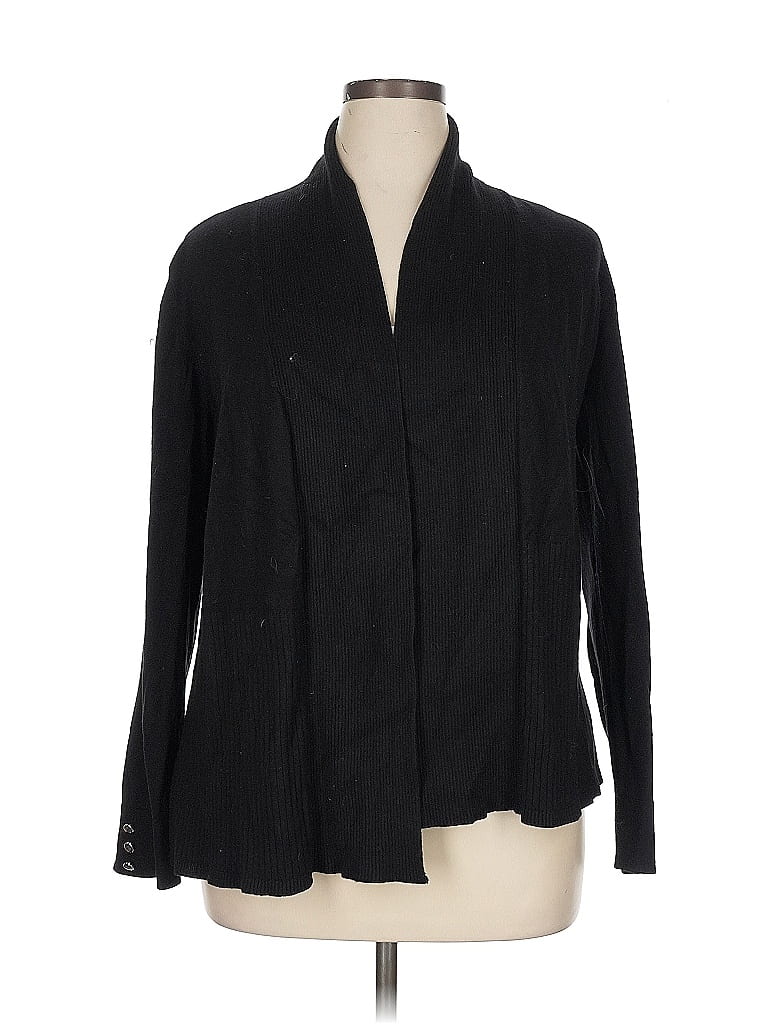 Pre-owned Verve Ami Long Sleeve Blouse In Black