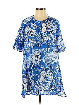 Socapri Short Sleeve Silk Top