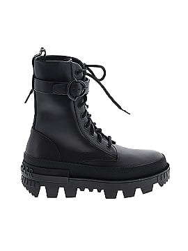 Moncler Logo Detailed Lace-Up Boots (view 1)