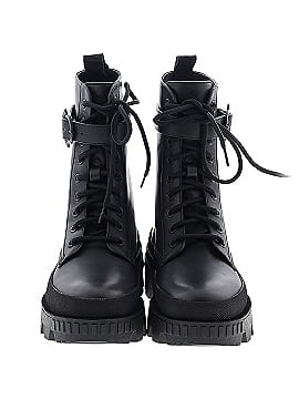 Moncler Logo Detailed Lace-Up Boots (view 2)
