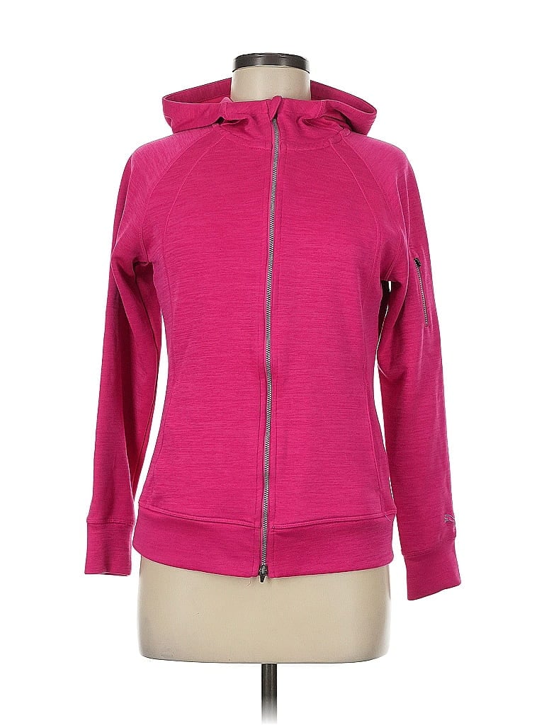 Click to view more detailed imagery on our partner's website Pre-owned Puma Zip Up Hoodie In Pink