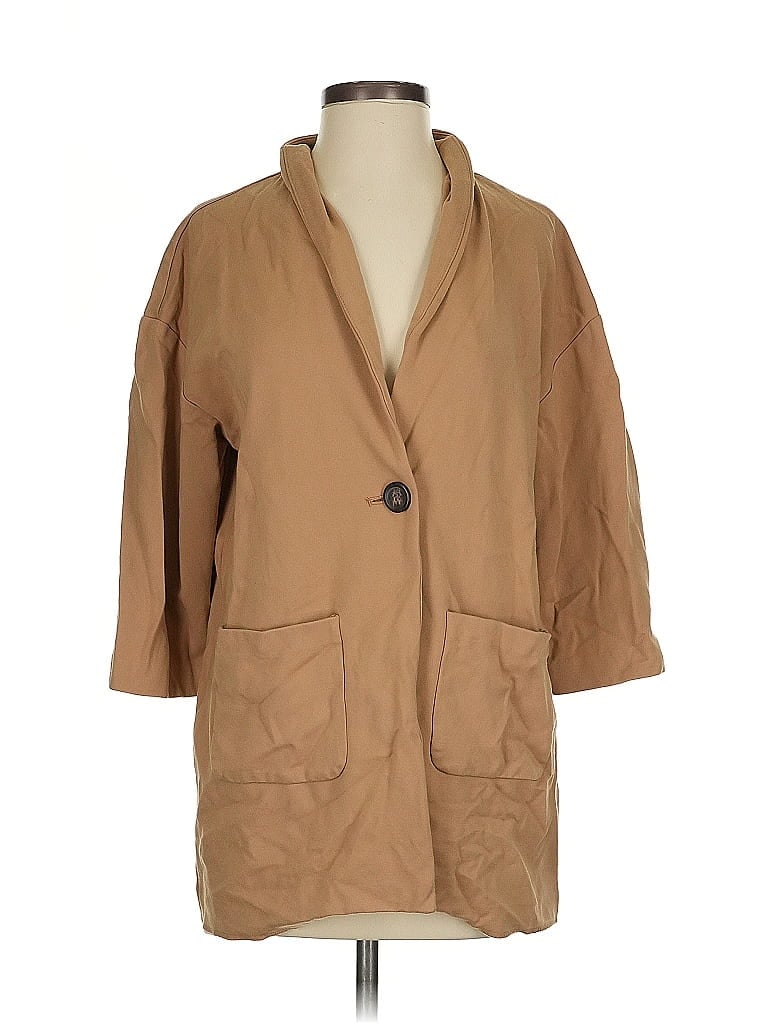 Pre-owned Old Navy Blazer Jacket In Brown