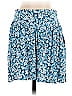 ABound 100% Viscose Floral Blue Casual Skirt Size XS - photo 1