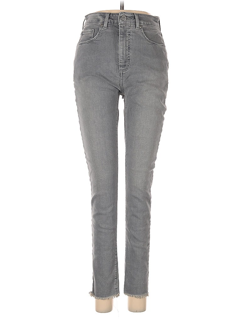 Pre-owned Ann Taylor Loft Jeans In Gray
