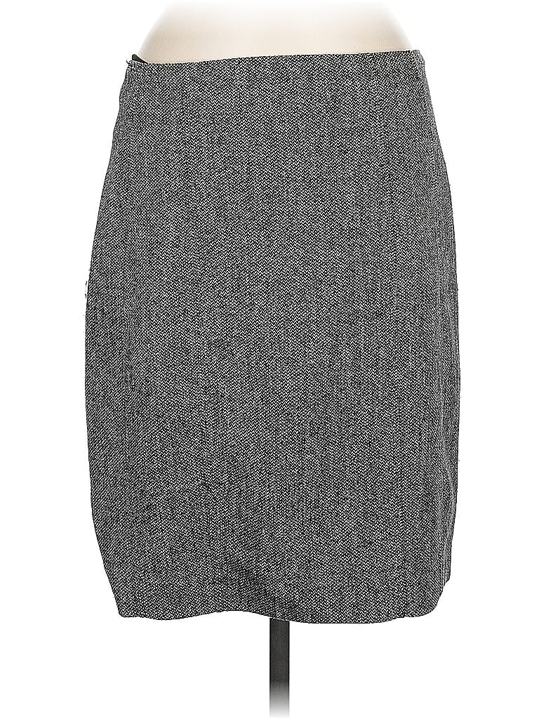 Pre-owned Express Casual Skirt In Gray