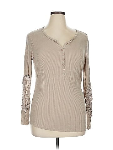 K. Jordan Long Sleeve Henley (view 1)