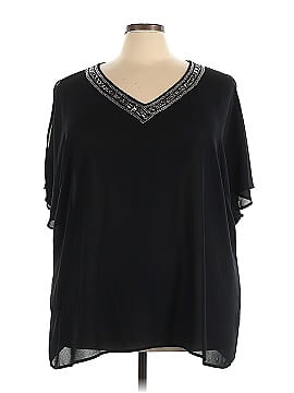Lane Bryant Short Sleeve Blouse
