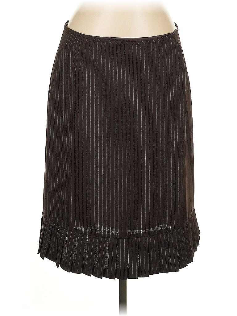 Pre-owned Unbranded Formal Skirt In Brown