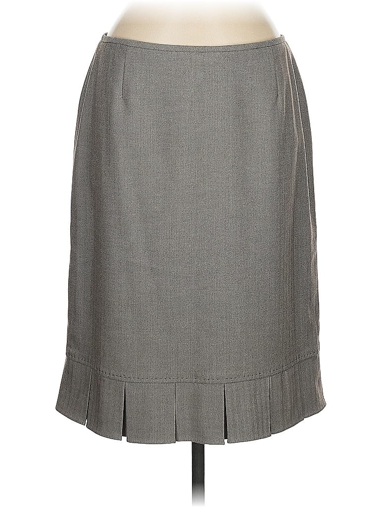 Pre-owned Unbranded Casual Skirt In Gray