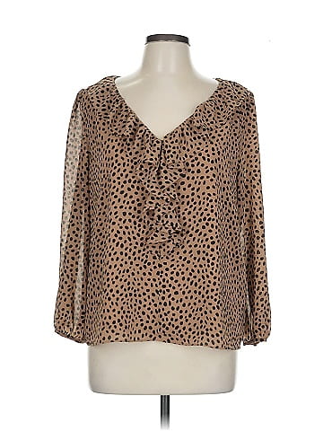 J.Crew Factory Store 3/4 Sleeve T-Shirt (view 1)