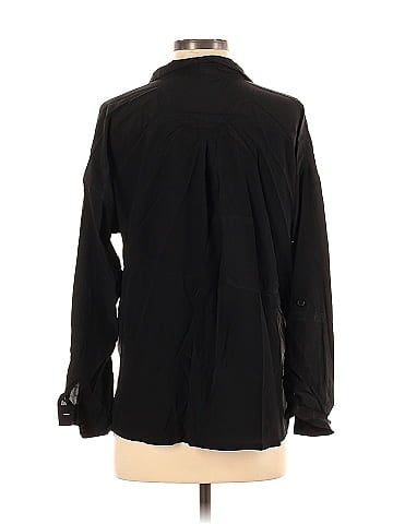Johnny Was 3/4 Sleeve Silk Top (view 2)