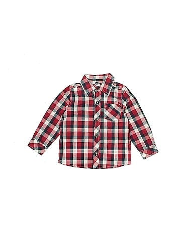 Rugged Bear Long Sleeve Button-Down Shirt (view 1)