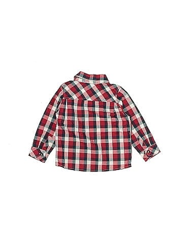 Rugged Bear Long Sleeve Button-Down Shirt (view 2)