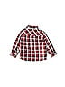 Rugged Bear Plaid Red Long Sleeve Button-Down Shirt Size 3 - photo 2