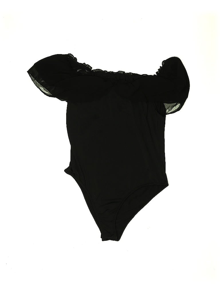 Pre-owned Unbranded Bodysuit In Black