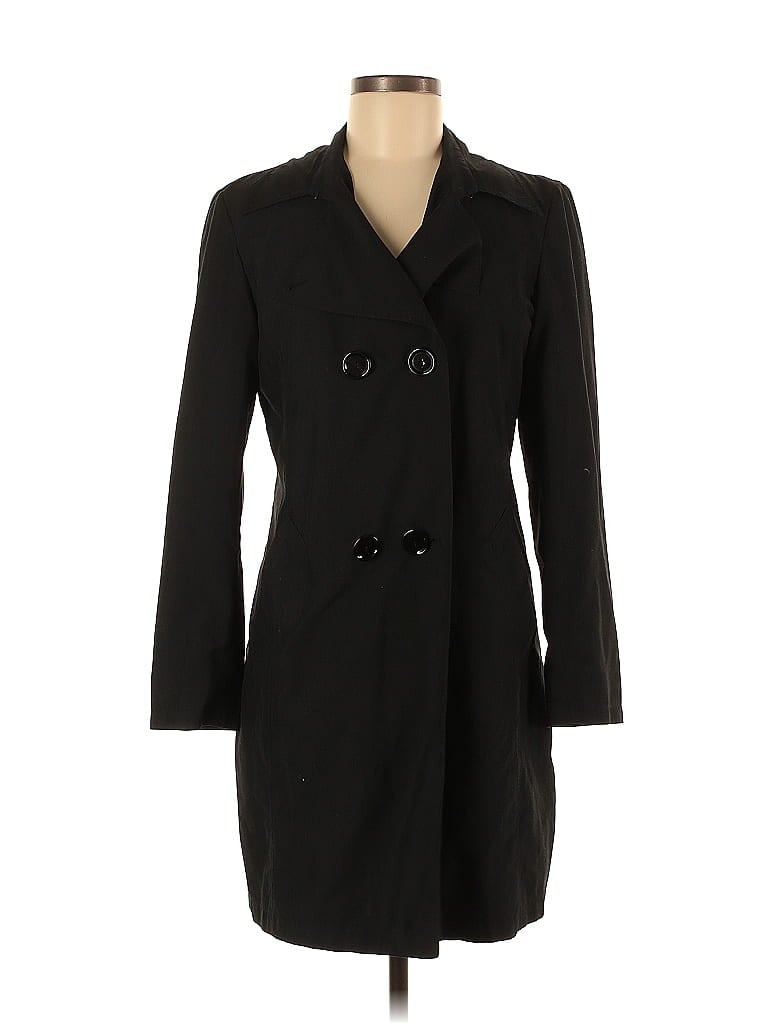Pre-owned Cinzia Rocca Coat In Black