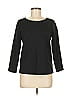 Worth New York Black 3/4 Sleeve Top Size 8 - photo 1