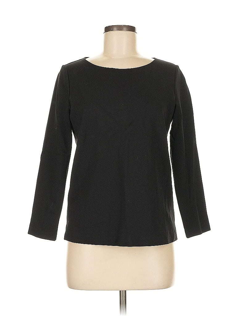 Worth New York Black 3/4 Sleeve Top Size 8 - photo 1