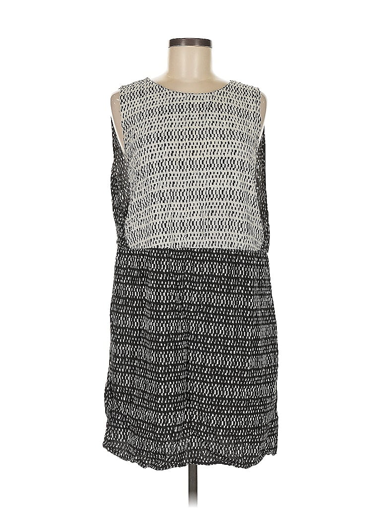 Pre-owned Zara Basic Casual Dress In Gray