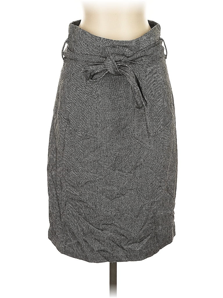 Click to view more detailed imagery on our partner's website Pre-owned Club Monaco Wool Skirt In Gray