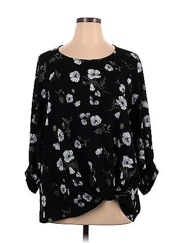 Gibson 3/4 Sleeve Blouse (view 1)