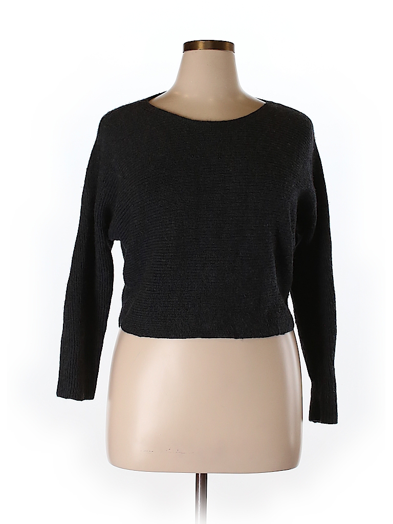 Tahari Gray Wool Pullover Sweater Size XL - photo 1