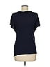 H&M Mama 100% Viscose Blue Short Sleeve T-Shirt Size M - photo 2