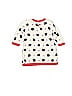 Gymboree 100% Cotton Polka Dots Ivory Pullover Sweater Size 3-6 mo - photo 2