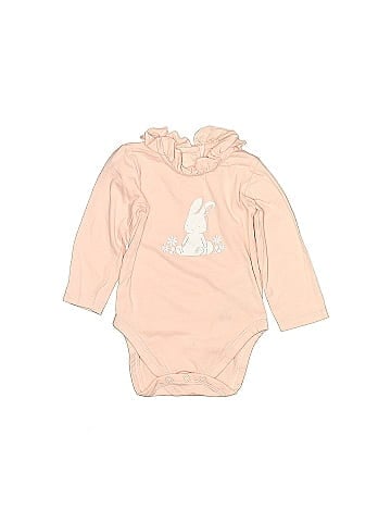 Bunnies by the Bay Long Sleeve Onesie (view 1)