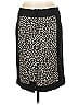 Amanda + Chelsea Animal Print Black Casual Skirt Size 10 - photo 2