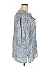 Johnny Was 100% Viscose Blue 3/4 Sleeve Blouse Size 2X - photo 4