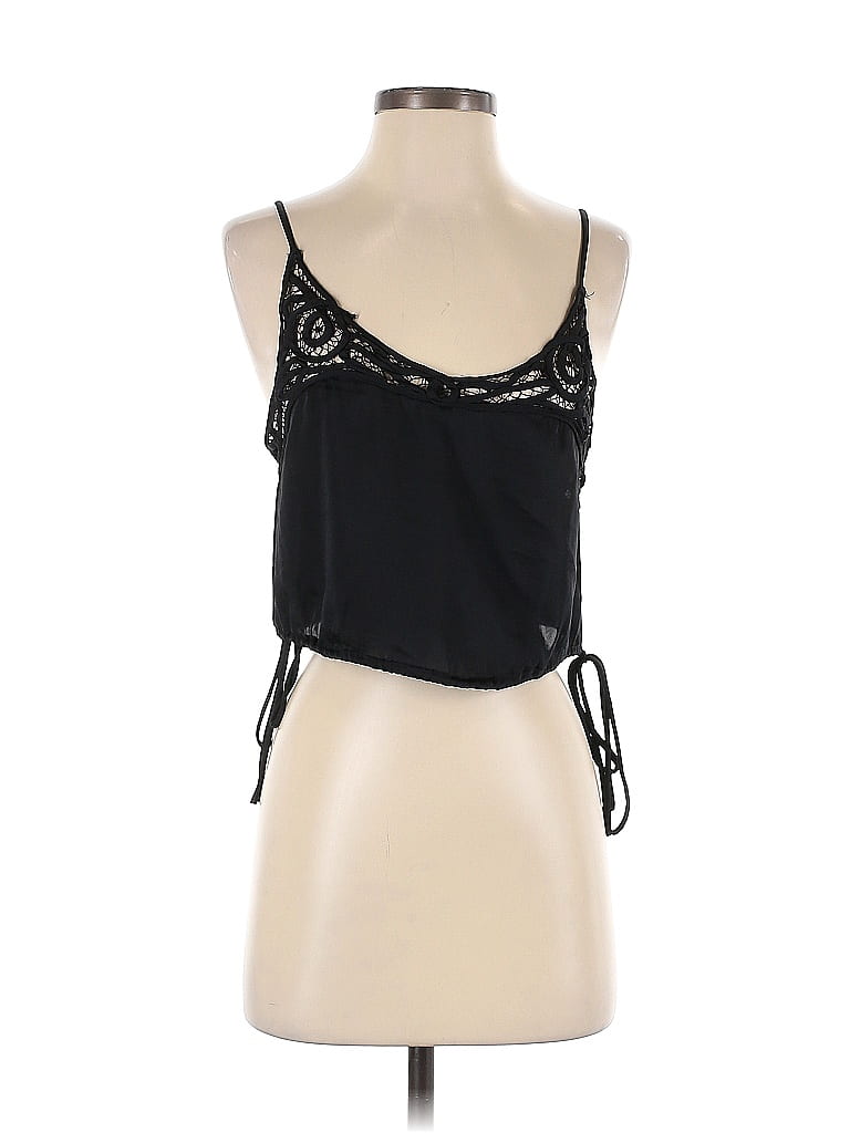 Intimately by Free People 100% Polyester Black Sleeveless Top Size S - photo 1