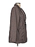Sanctuary 100% Polyester Houndstooth Gray Blazer Size L - photo 4