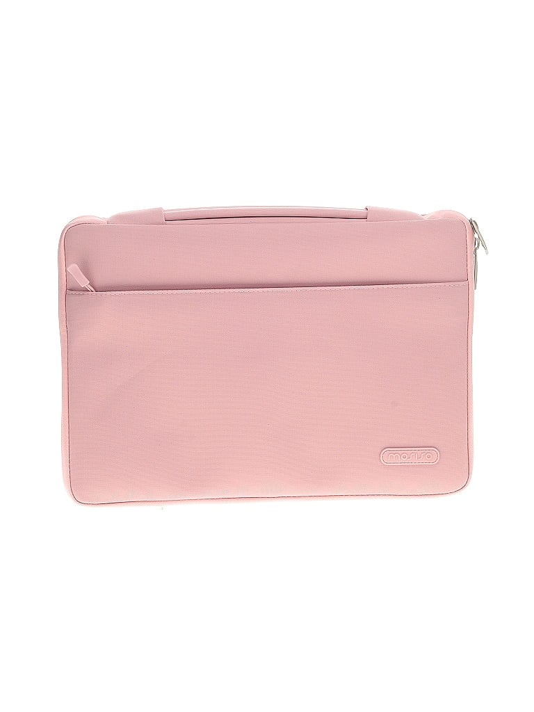 Pre-owned Mosiso Laptop Bag In Pink