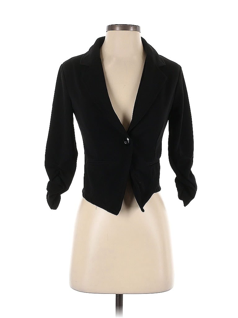 Pre-owned Love Tree Blazer Jacket In Black