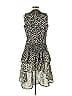 Walter Baker 100% Polyester Animal Print Gray Cocktail Dress Size M - photo 2