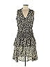 Walter Baker 100% Polyester Animal Print Gray Cocktail Dress Size M - photo 1
