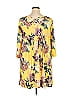 Honeyme Yellow 3/4 Sleeve Blouse Size XL - photo 2