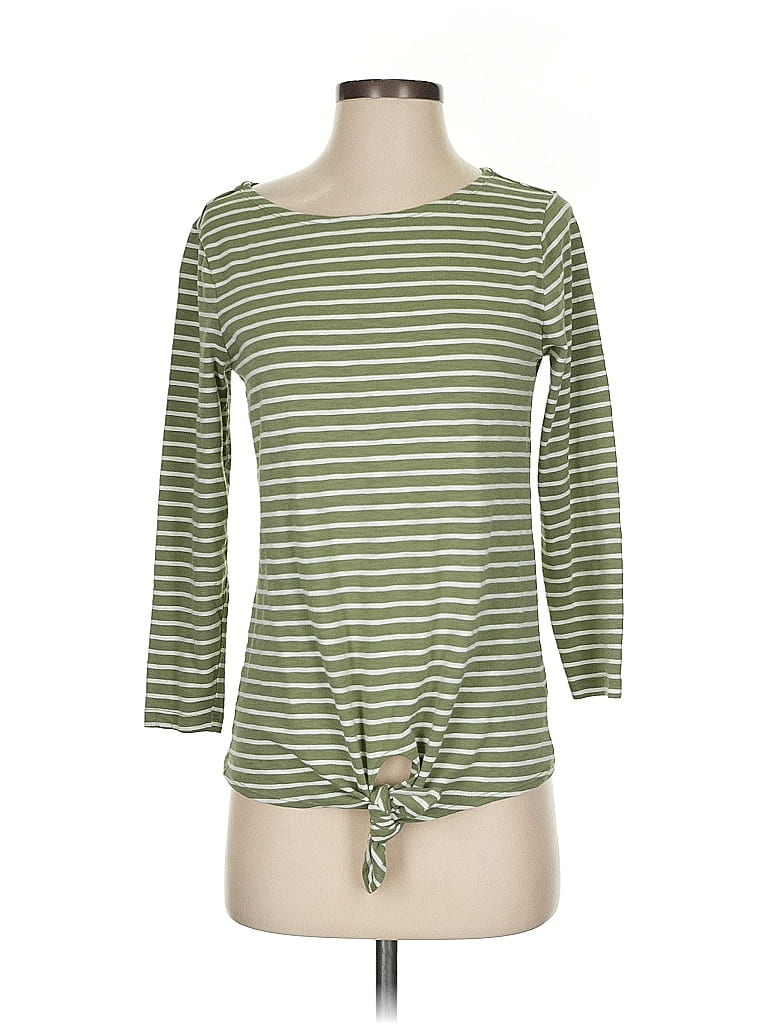 Pre-owned Old Navy Long Sleeve T-shirt In Green