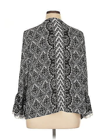 Bob Mackie Long Sleeve Blouse (view 2)