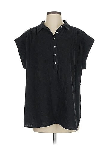 Current/Elliott Short Sleeve Blouse (view 1)