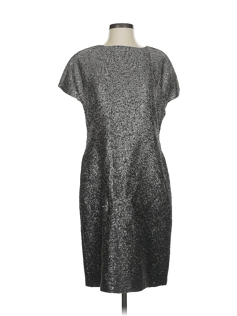 Pre-owned Emmelle Cocktail Dress In Silver