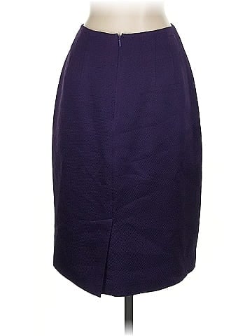 Linda Allard Ellen Tracy Silk Skirt (view 2)
