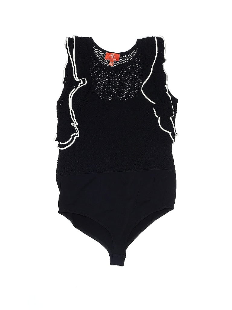 ML Monique Lhuillier Black Bodysuit Size L - photo 1