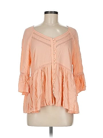 Torrid 3/4 Sleeve Blouse (view 1)