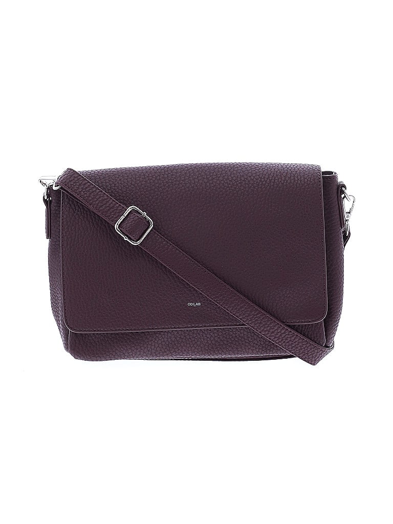 Co-Lab Burgundy Purple Crossbody Bag One size - photo 1