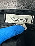 Madewell Stripes Black Jeans Size 24 waist - photo 4