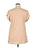 DG^2 by Diane Gilman 100% Cotton Tan Short Sleeve T-Shirt Size 1X - photo 2
