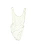 Norma Kamali 100% Nylon Ivory Bodysuit Size XS - photo 2