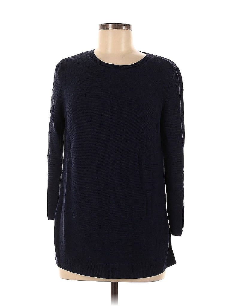 Pre-owned Talbots Outlet Pullover Sweater In Blue